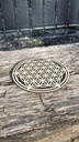 Fleur de vie Bois 14 cm